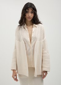 Calliope TRAFORATO  - Strickjacke - bianco