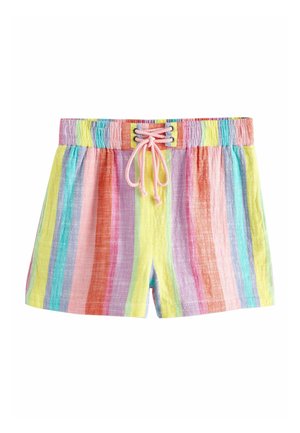 Next REGULAR FIT - DOUBLE CLOTH BOARD SHORTS  . - Short - pink purple stripe