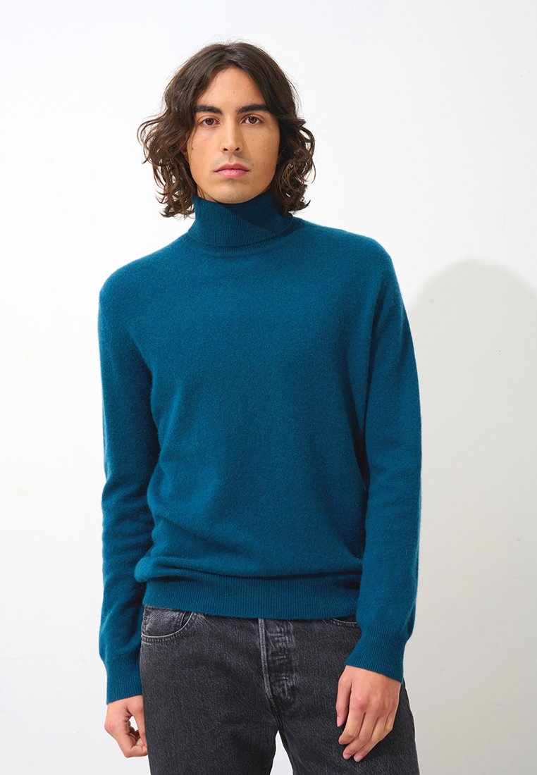 Authentic Cashmere Trui turquoise Authentic Cashmere Trui turquoise