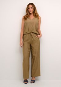Cream LORI V-NECK  - Blus - winter twig