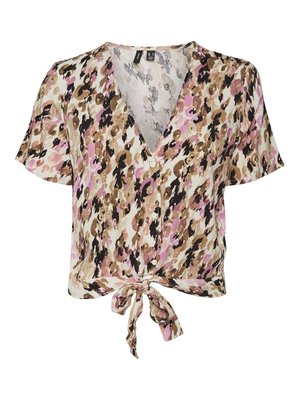 Vero Moda, VMEASY SHIRT TIE - Bluza - beige