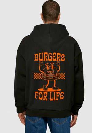 Kapuzenpullover - black