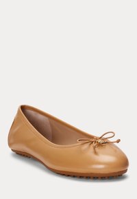Lauren Ralph Lauren JAYNA DRIVER FLATS - Balerínky - buff