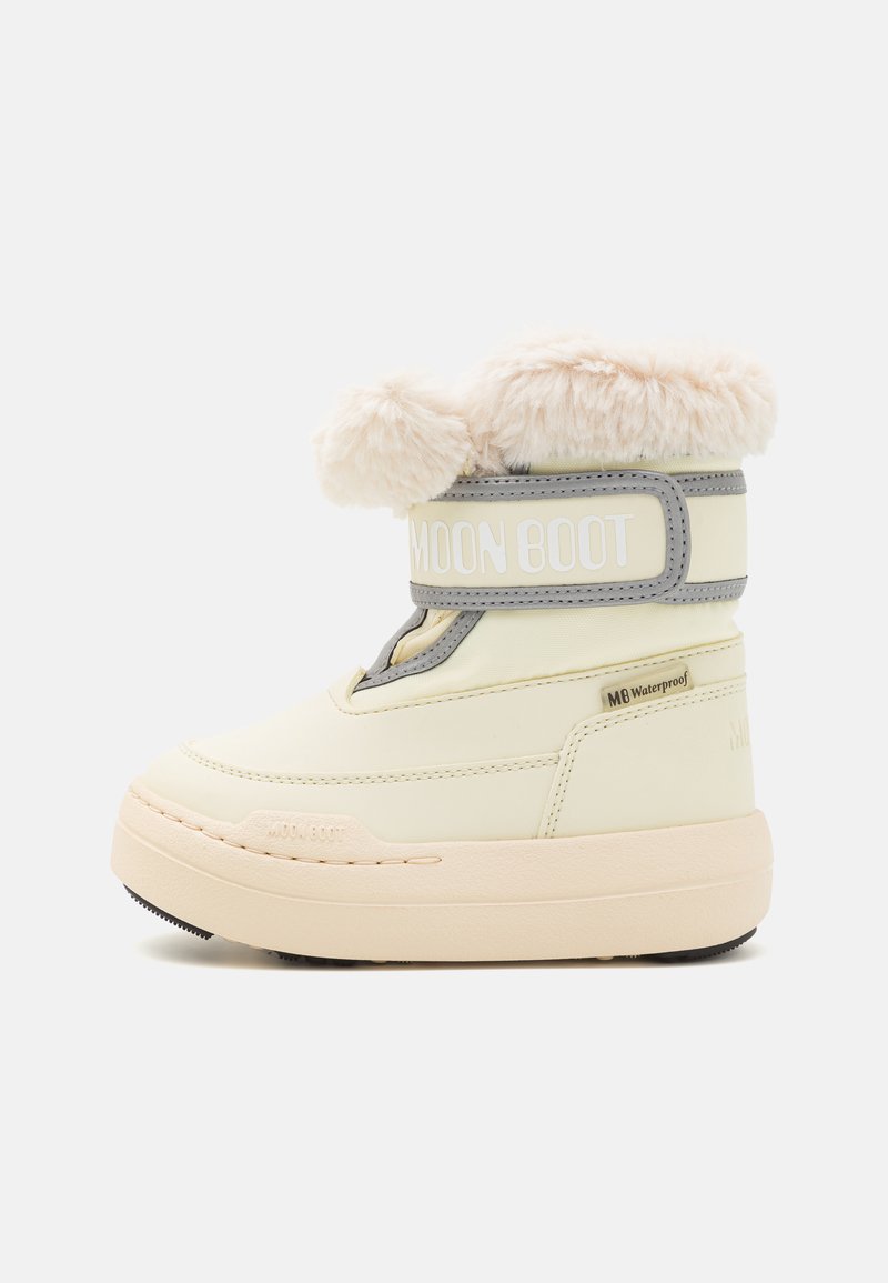Moon Boot JR PARK STRAP UNISEX - Talvisaappaat - cream
