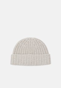 Johnstons of Elgin CHUNKY BEANIE UNISEX - Čepice - oatmeal marl