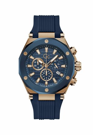 LEGACY - Chronograph watch - blue rose gold coloured