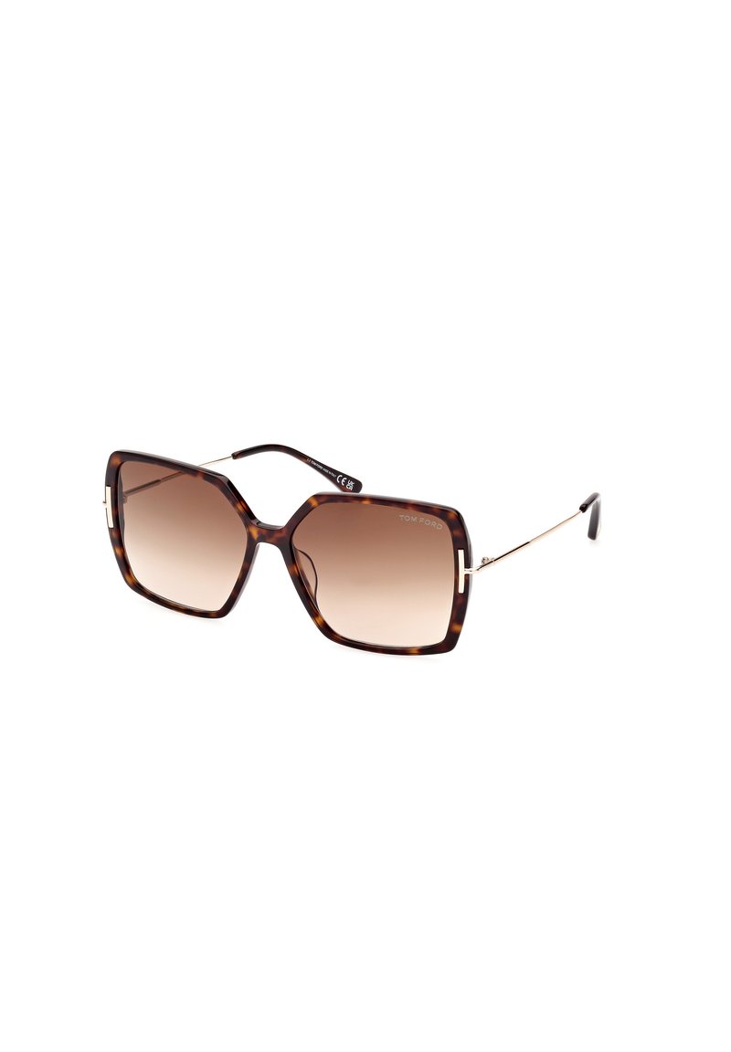 Tom Ford - JOANNA - Lunettes de soleil - marrone chiaro marrone sfumato, Agrandir