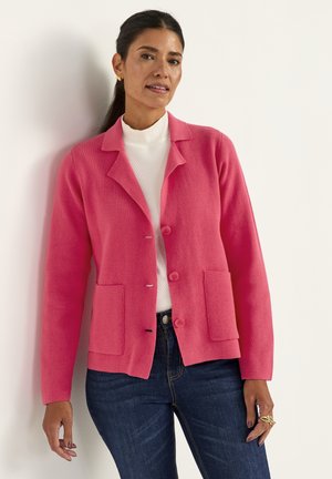 WITH BUTTONS - Blazer - cerise