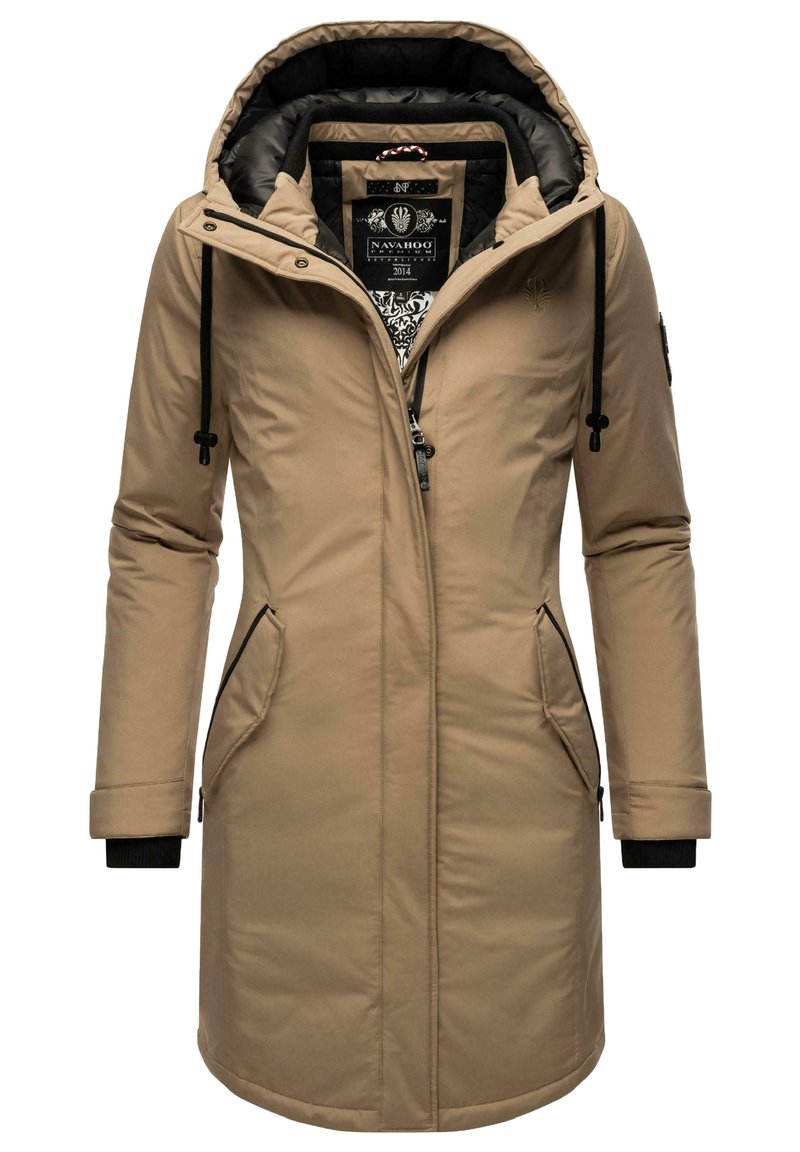 Navahoo Letiziaa Winterparka, damesjas, met capuchon, maten XS - 3XL, blauw, XL