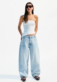 Bershka - Jean boyfriend - light blue Image miniature 1