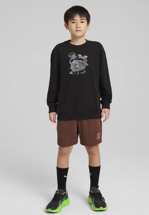 X TMNT RELAXED GRAPHIC CREWNECK - Sweatshirt - black