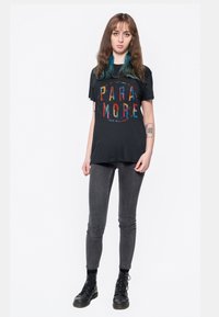Paradiso Clothing PARAMORE SPIRAL - Print T-shirt - black