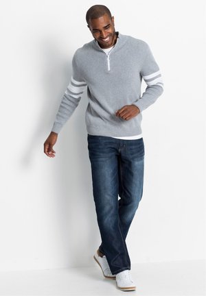 TROYER   - Strickpullover - grey