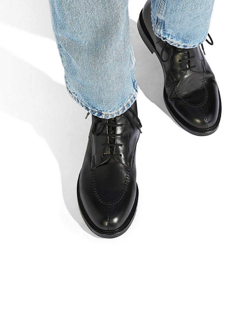 Scarosso Stivali con i lacci - black calf