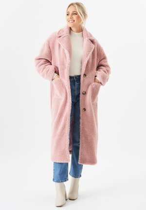 LONGLINE - Winter coat - light pink