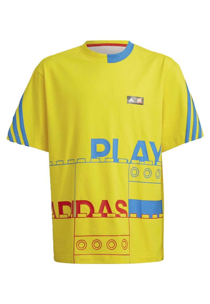 adidas Sportswear X CLASSIC LEGO - T-shirt med print - yellow   bright blue