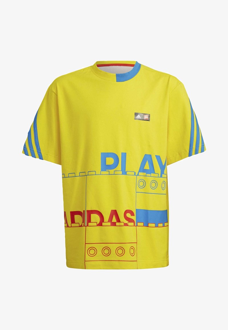 adidas Sportswear X CLASSIC LEGO - Print T-shirt - yellow bright blue
