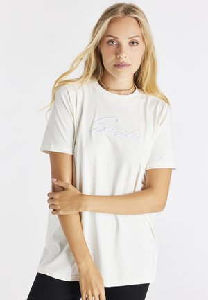 ESSENTIAL TEE - T-shirt con stampa - ecru