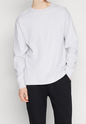 Langærmet T-shirt - grey