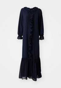 VIMODESTY V NECK FRILL DRESS - Maksi garuma kleita - night sky
