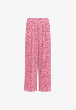 OH APRIL, KIERA PLISSEE PANTS - Bukser - leo raspberry