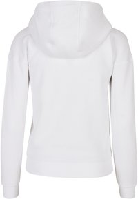 Urban Classics HOODY - Majica s kapuljačom i patentnim zatvaračem - white
