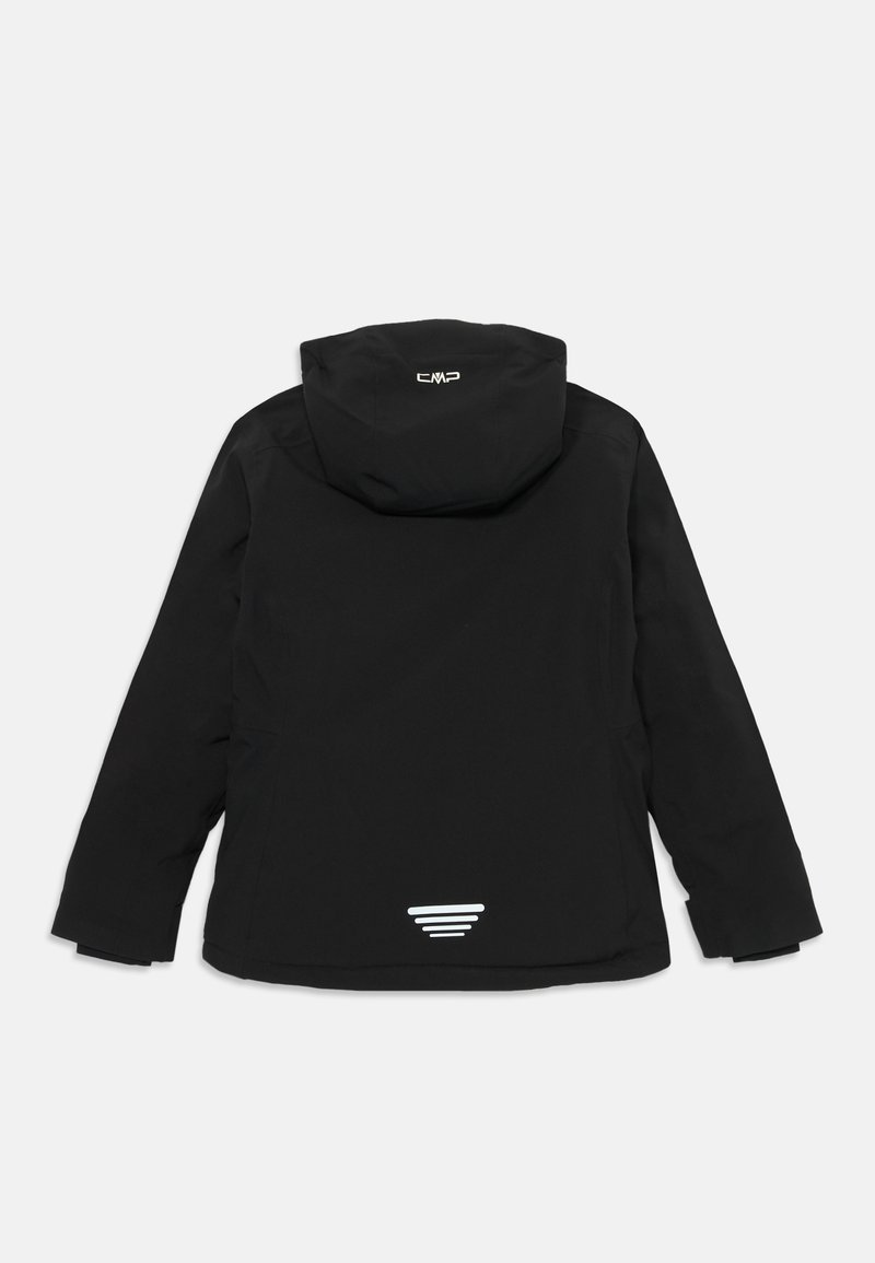 CMP KID JACKET FIX HOOD UNISEX - Ski jas - nero/zwart
