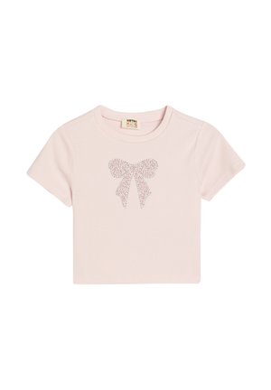 Koton CROP - T-shirts print - pink