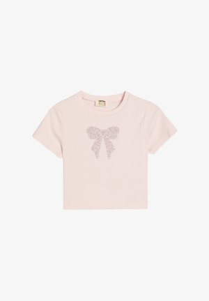 Koton CROP - T-shirts print - pink