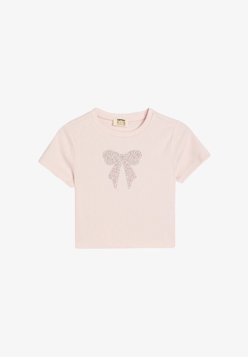 Koton CROP - T-shirts print - pink