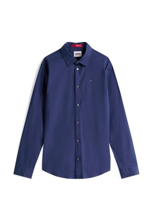 Tommy Jeans ORIGINAL STRETCH SHIRT - Ing - black iris