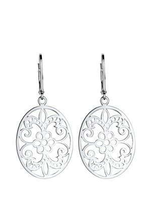 Elli ORNAMENT FLORAL - Auskari - silver-colouerd