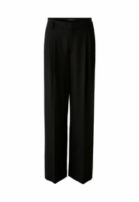 Oui Stoffhose - black