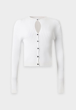 A. Roege Hove, ARA KEYHOLE CARDIGAN - Gilet - white