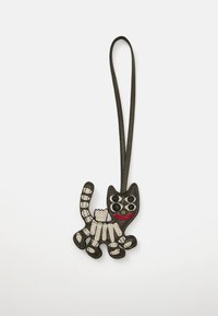 TIGER LEATHER KEYRING - Nyckelringar - khaki