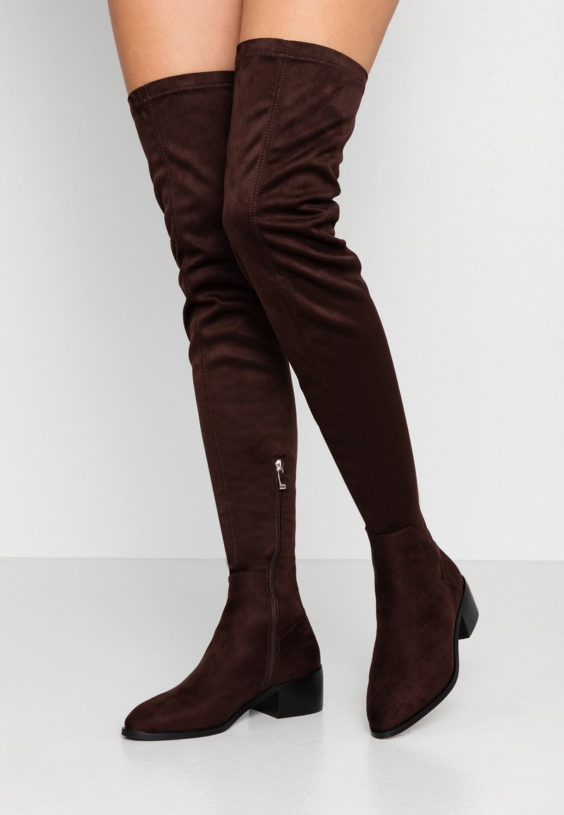 RAID Overknees - brown
