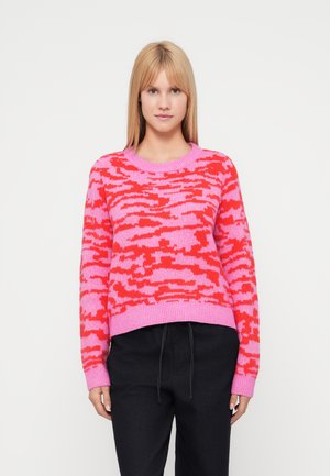 VIOPERA O NECK PULLOVER - Pulover - opera mauve