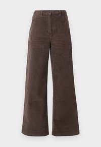 WIDE LEG - Kalhoty - chocolate brown