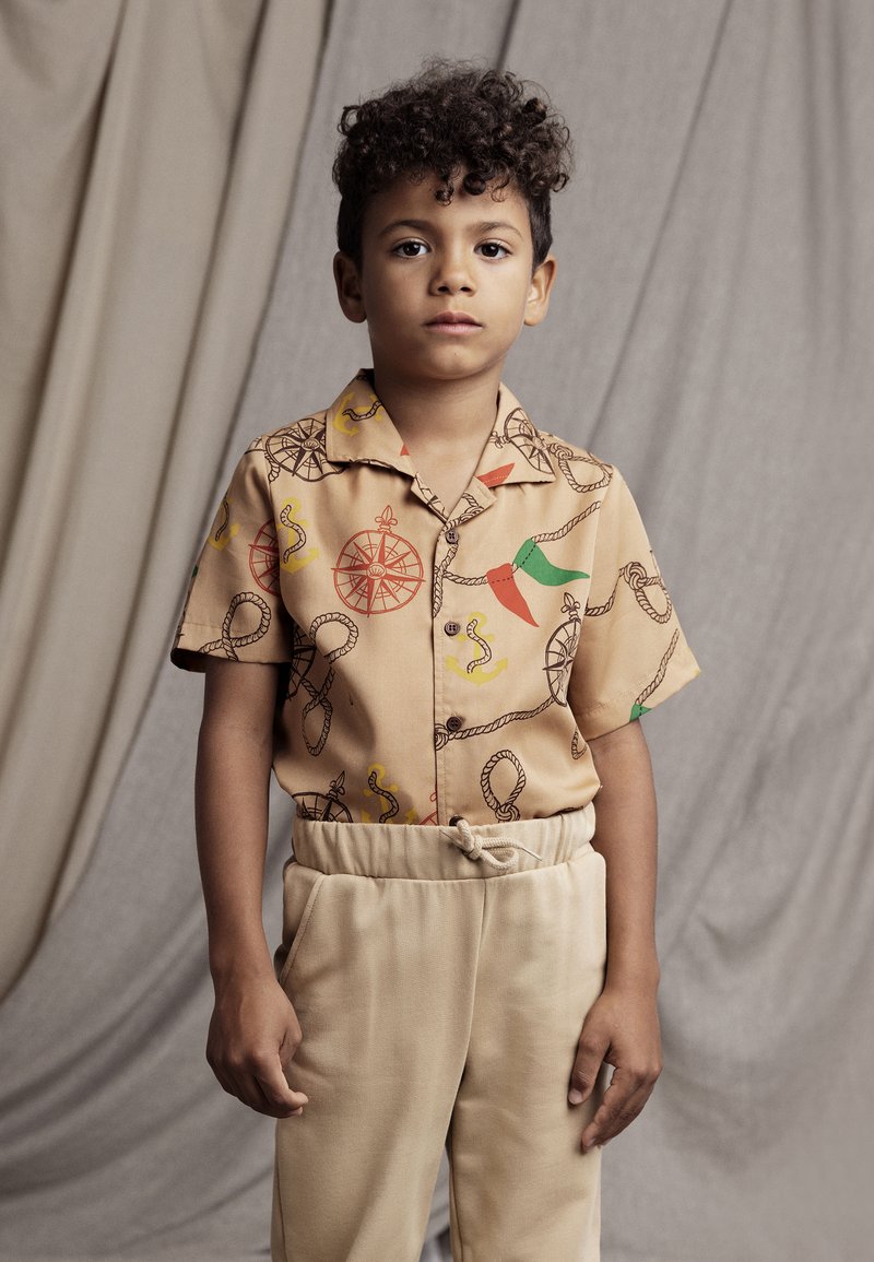 Mini Rodini NAUTICAL SHIRT UNISEX - Skjortebluse - beige