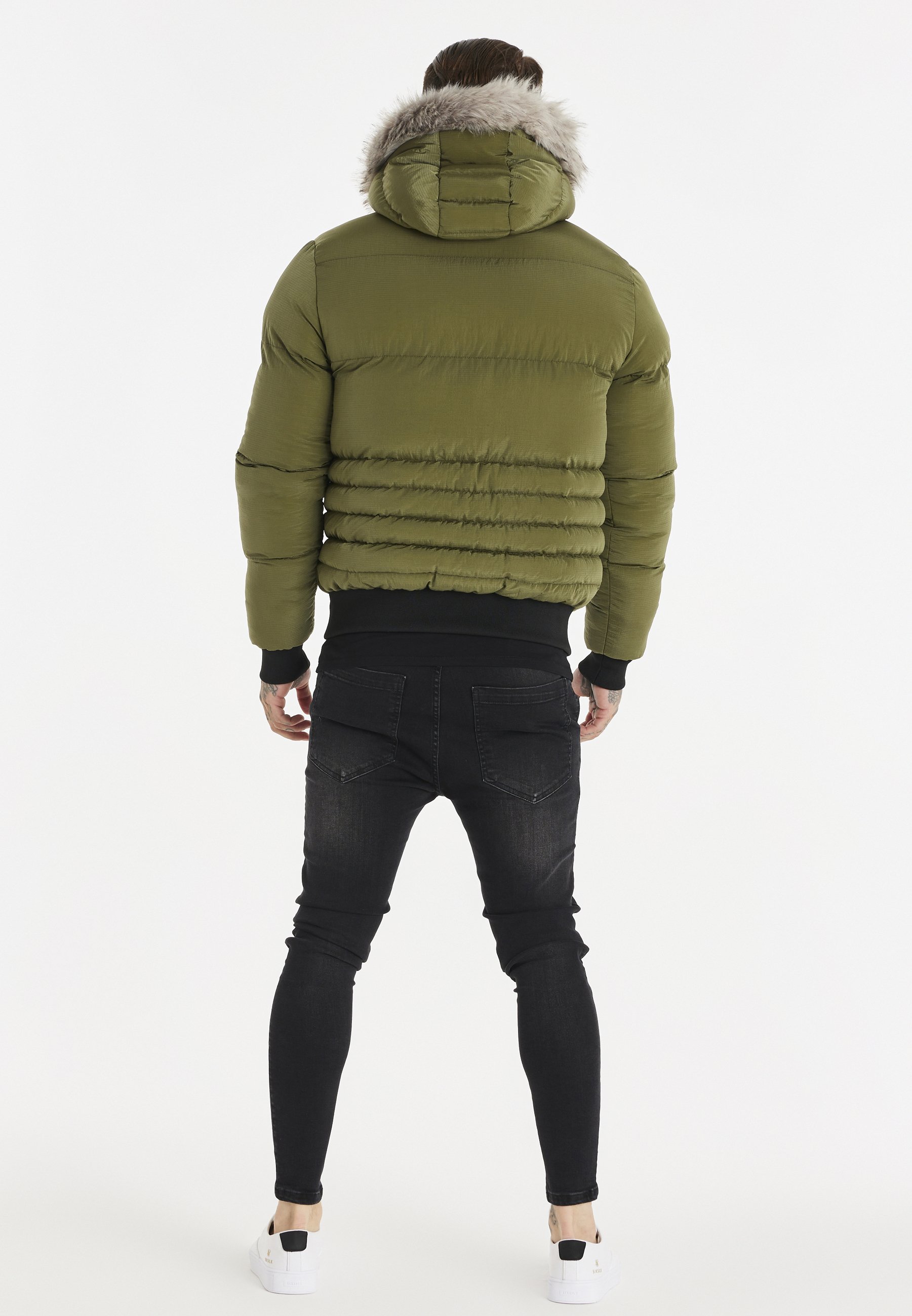 SIKSILK RIPSTOP DISTANCE JACKET - Chaqueta de invierno - khaki/caqui -  Zalando.es
