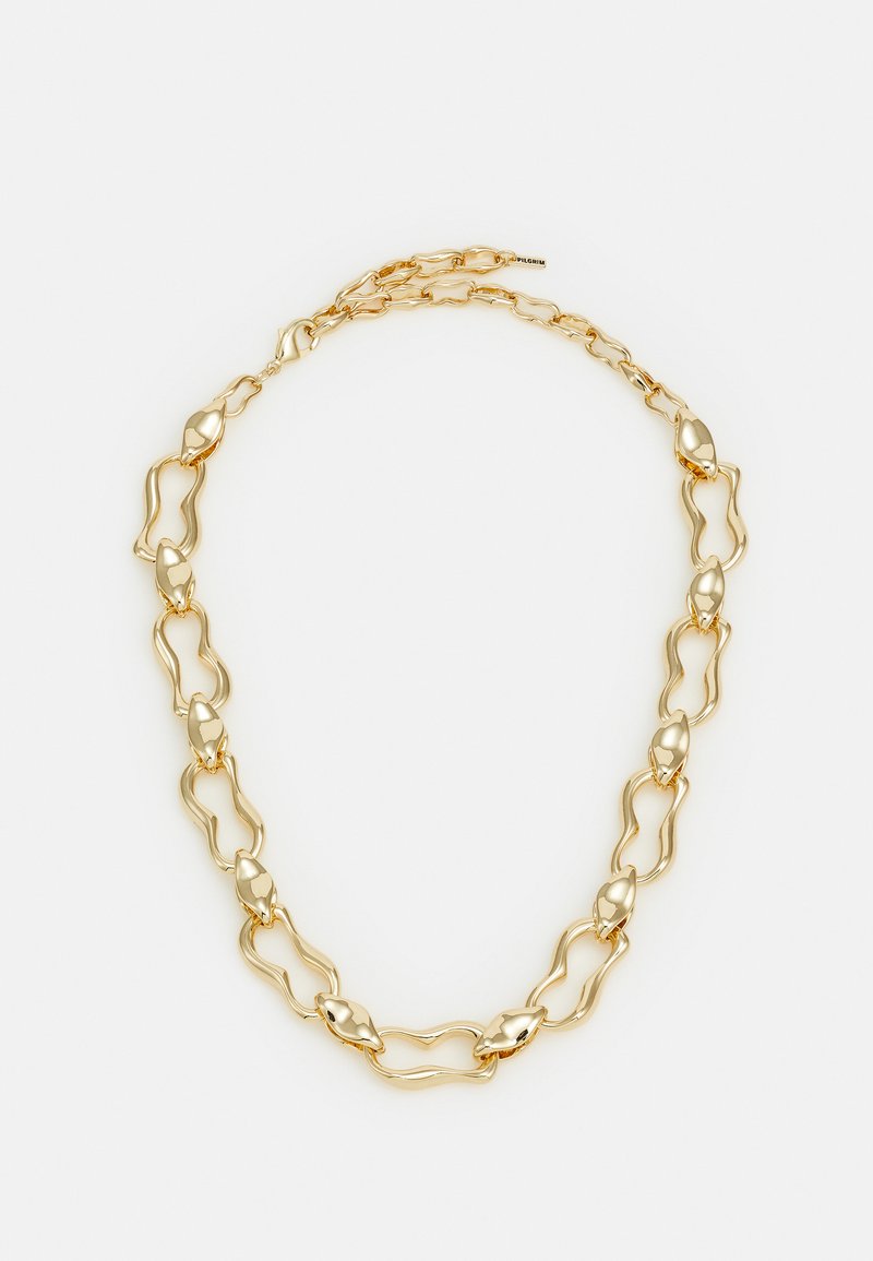 Pilgrim WAVE NECKLACE UNISEX  - Halskæder - gold-coloured