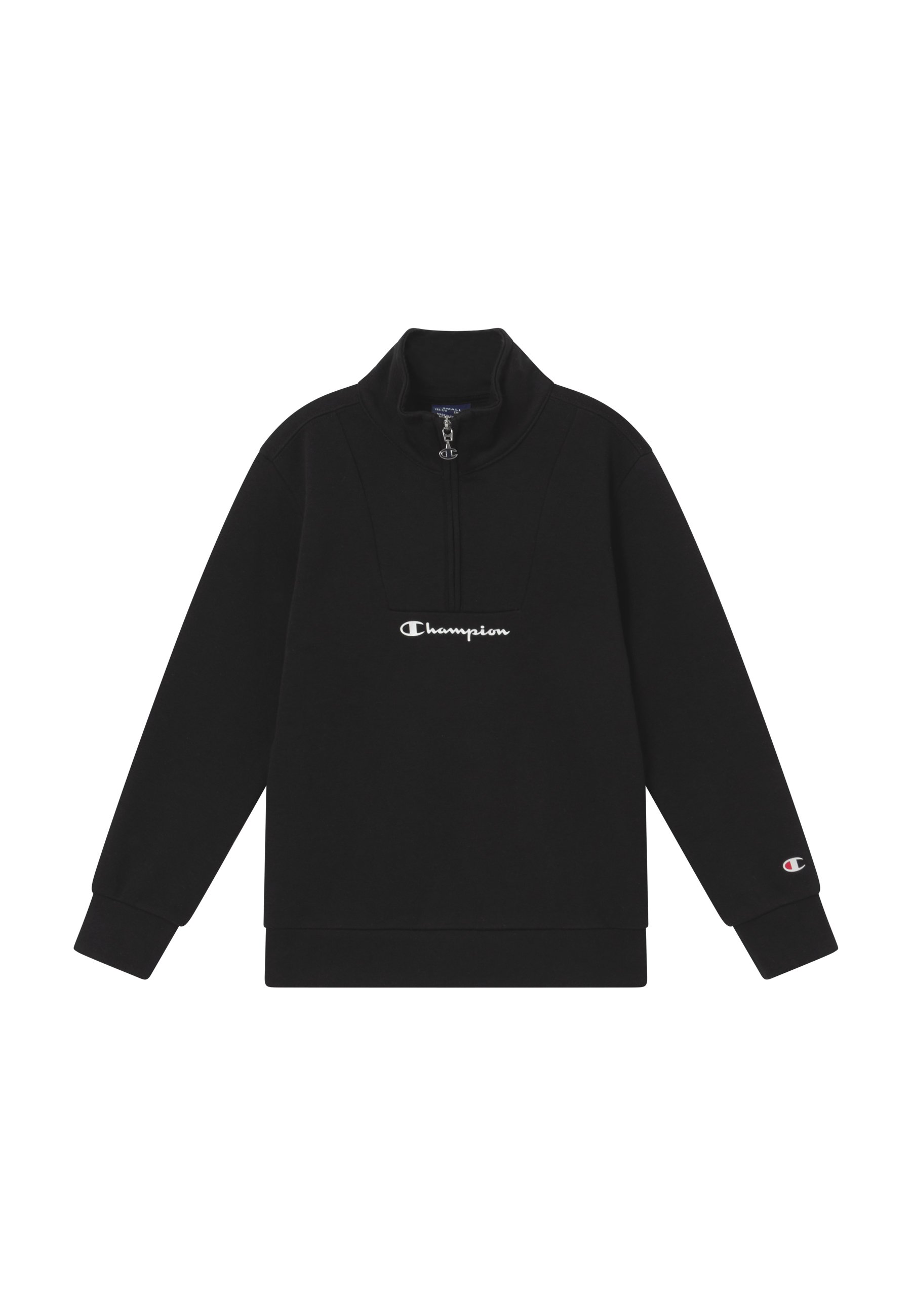 Champion LEGACY AMERICAN CLASSICS HALF ZIP Sweatshirt Champion HALF ZIP Sweatshirt blackschwarz Zalando.at
