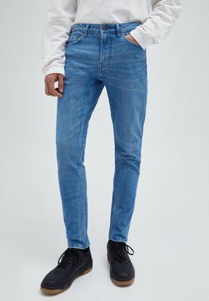 Jeansy Straight Leg - stone blue denim