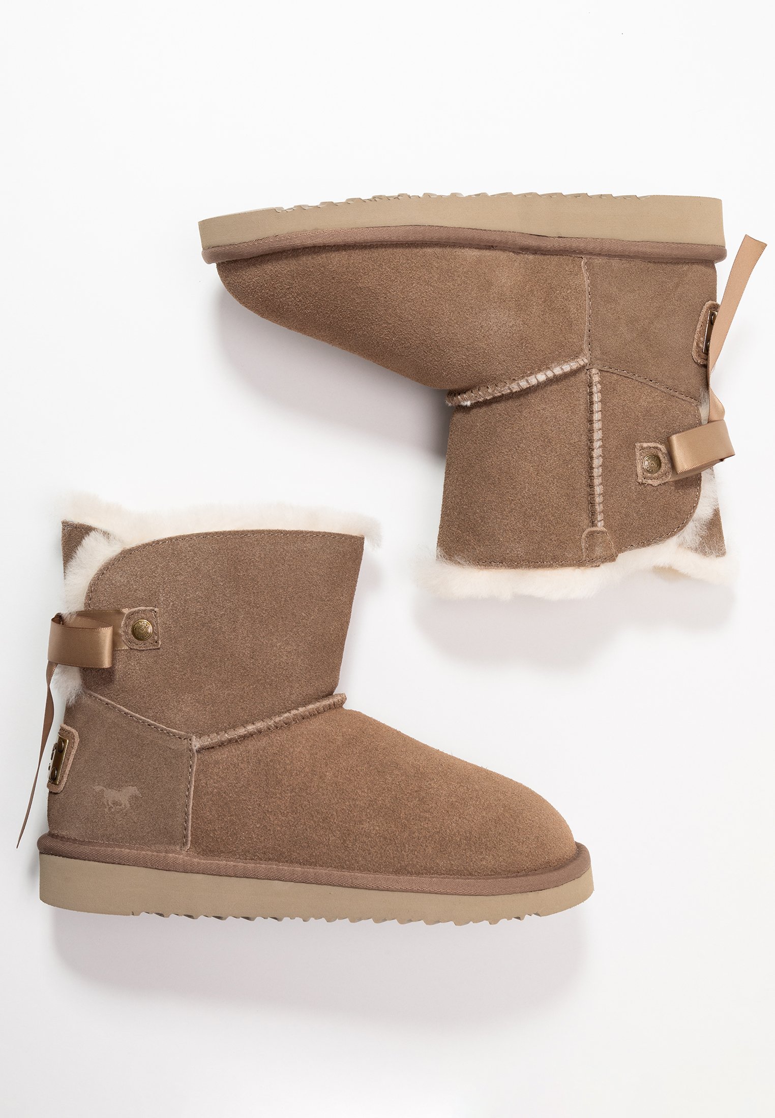 Mustang Winter boots - taupe - Zalando Mustang Winter boots - taupe - Zalando