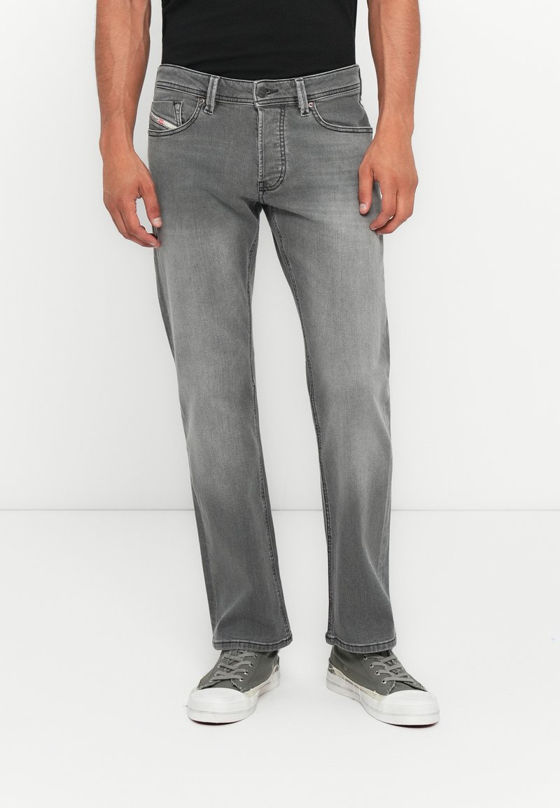 Diesel Straight leg jeans rood