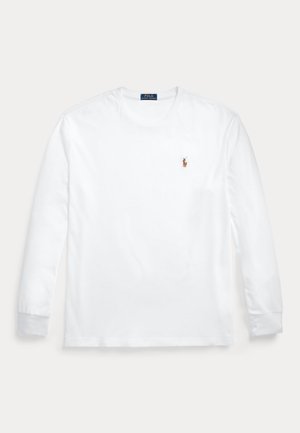 Polo Ralph Lauren, CUSTOM SLIM FIT SOFT COTTON T-SHIRT - T-shirt à manches longues - white