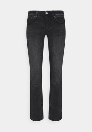 Jean droit - black denim