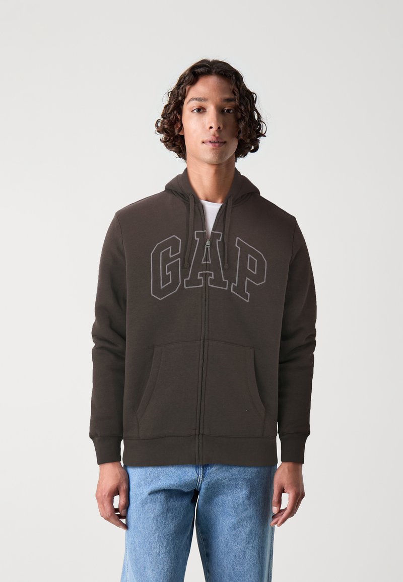 GAP ARCH  - Hoodie - terra brown