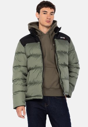 Winterjacke - sage kaki