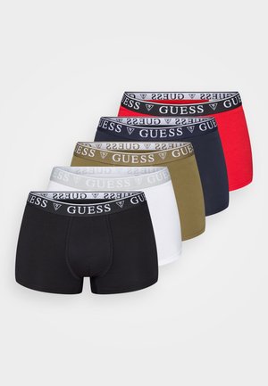 TRUNK 5 PACK - Boxerkalsong - black/white/red/green